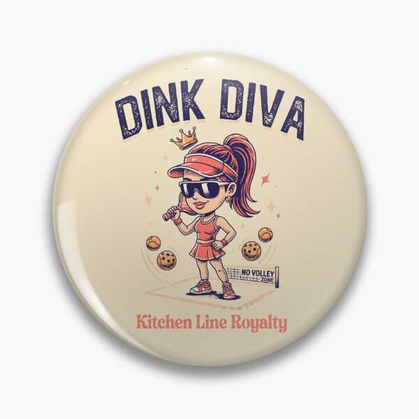 Item preview, Copy of Pickleball: Dink Diva designed and sold by IndieQuill .