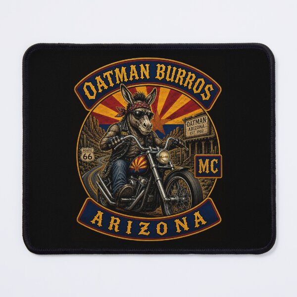 Item preview, Oatman Arizona Burros Motorcycle Club Funny designed and sold by MojaveTradePost.