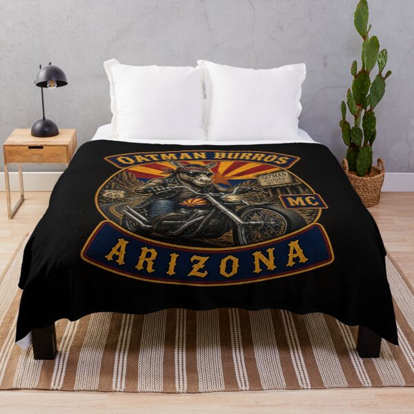 Item preview, Oatman Arizona Burros Motorcycle Club Funny designed and sold by MojaveTradePost.