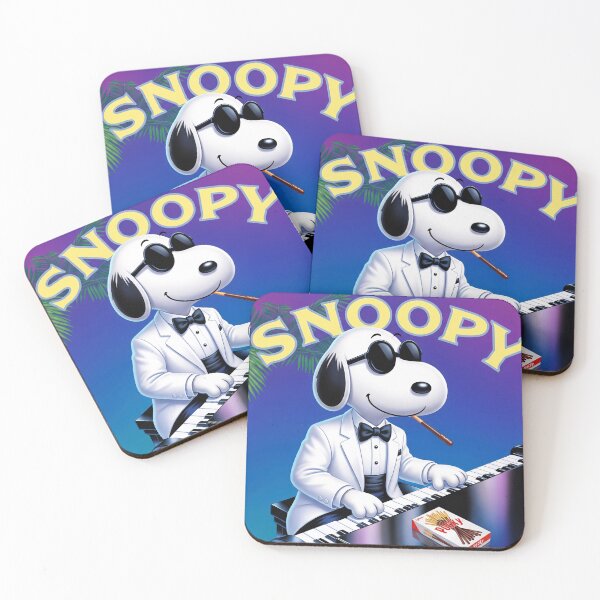 Item preview, Snoopy Piano Player Joe Cool Jazz Club designed and sold by N0WUC1.