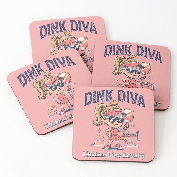Aperçu de l'œuvre Pickleball : Dink Diva créée et vendue par IndieQuill .