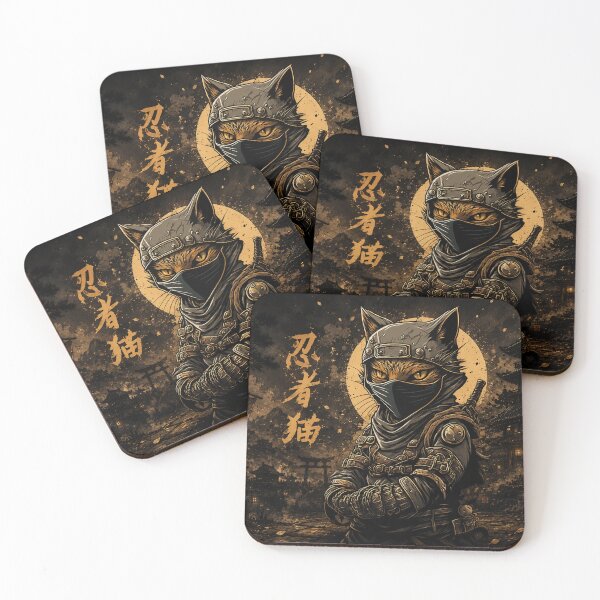 Item preview, Ninja Cat: Shadow Warrior designed and sold by Fei Long Design Hub.