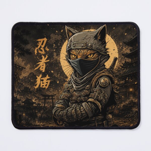 Item preview, Ninja Cat: Shadow Warrior designed and sold by Fei Long Design Hub.