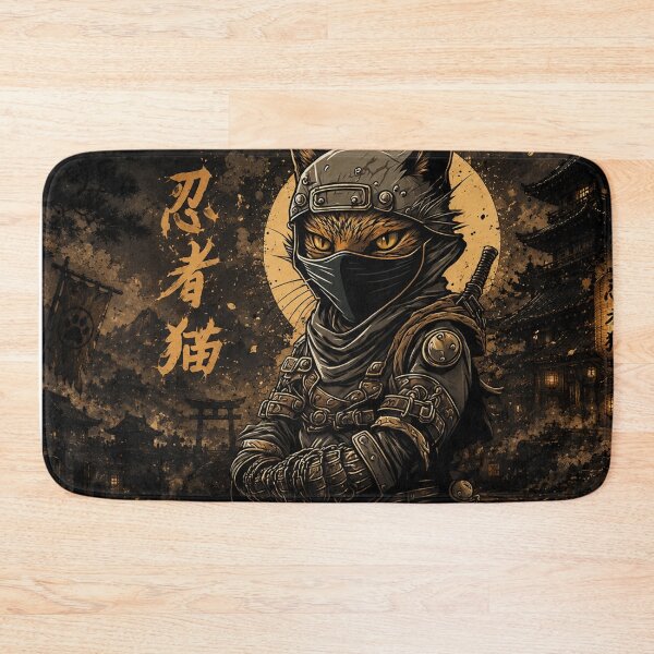 Item preview, Ninja Cat: Shadow Warrior designed and sold by Fei Long Design Hub.