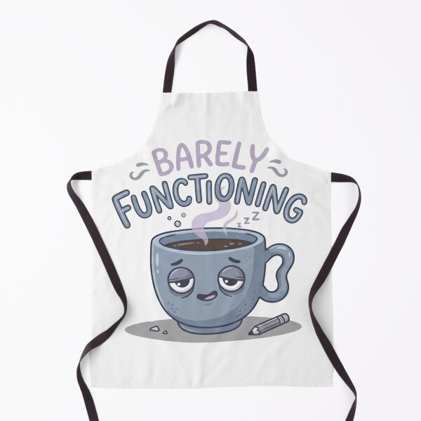 Item preview, Barely Functioning Funny Tired Coffee Mug designed and sold by axelpua.