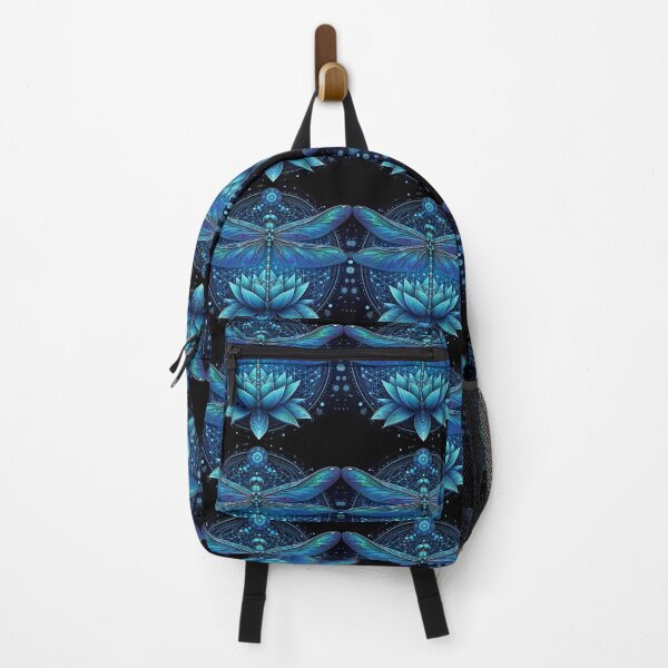 Item preview, Blue Celestial Lotus Dragonfly designed and sold by Elemental Visions.