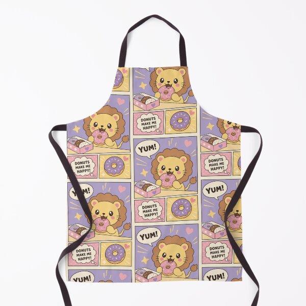 Item preview, Kawaii Llama Macaron Comic Panel designed and sold by Gift Phrase Studio.