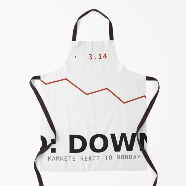 Item preview, Mood Down 12 Percent Funny Stock Ticker Deadpan Design designed and sold by deadpansupplyco.