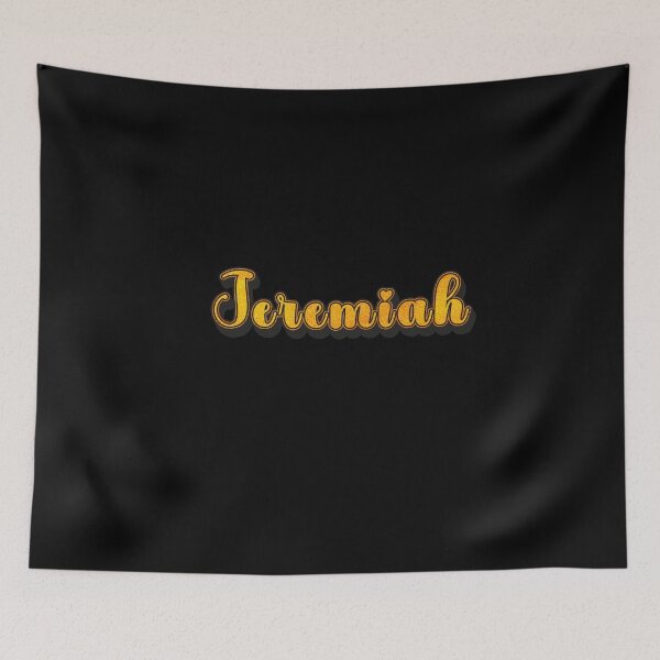 Item preview, Jeremiah Personalized Name Design with Heart | Funny Custom Gift designed and sold by Watsonarts.
