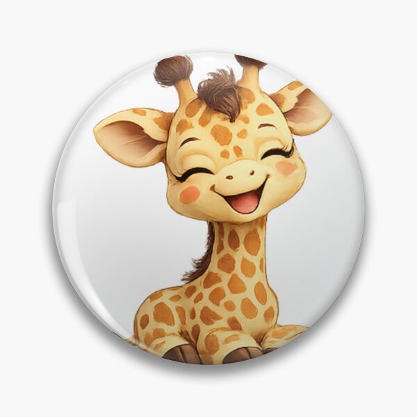Item preview, Sitting cute giraffe designed and sold by Savnyy.
