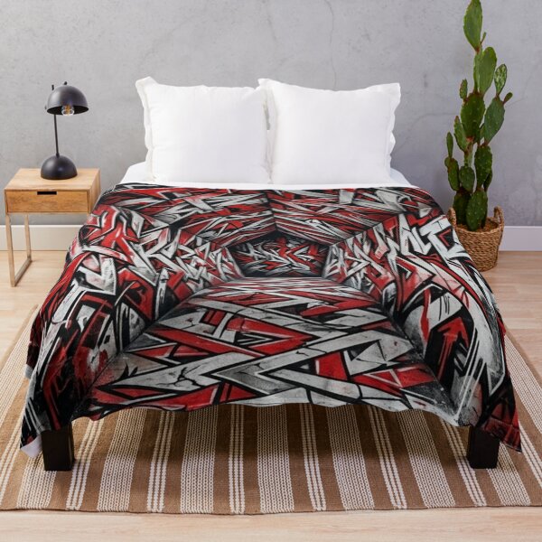 Item preview, Abstract 3D Geometric Graffiti Tunnel designed and sold by Dzblack.