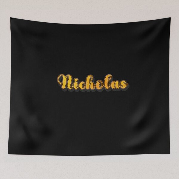 Item preview, Nicholas Personalized Name Design with Heart | Funny Custom Gift designed and sold by Watsonarts.