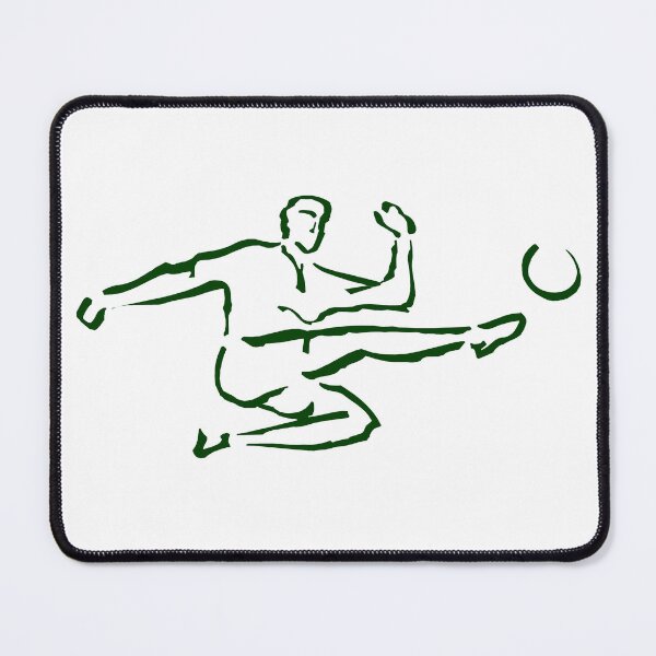 Item preview, Green Soccer Player Design designed and sold by simplyrebeccann.
