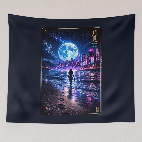 Item preview, Tsukimi Dreams: Moonlit Escape designed and sold by Sanctum Icons.