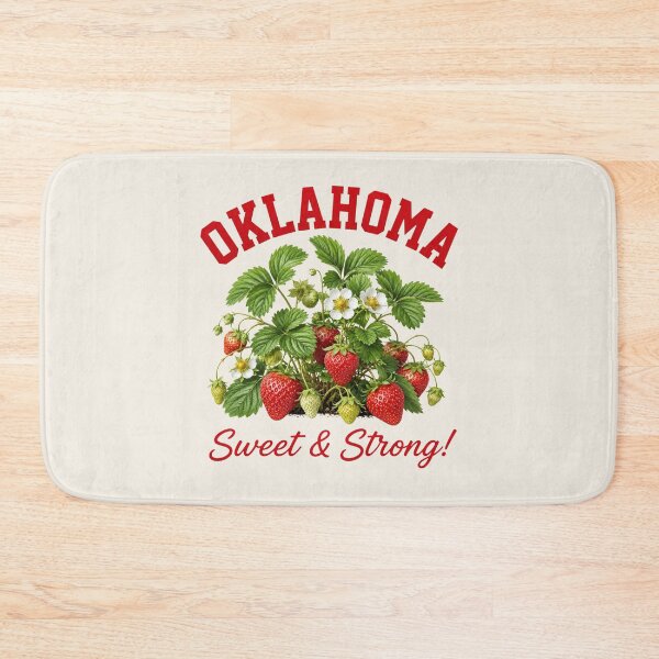 Item preview, Oklahoma Strawberry Patch Sweet & Strong Design designed and sold by The-Drip-Studio.