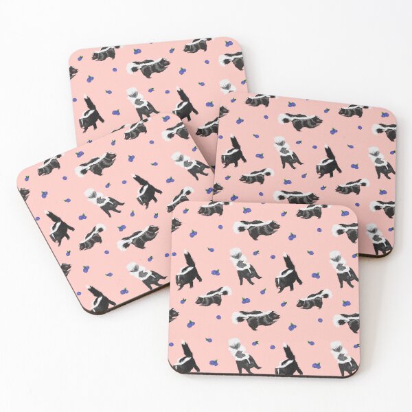 Item preview, Baby Skunks Cute Animals with Blueberry Design | Adorable Creatures Wildlife designed and sold by yashiki.
