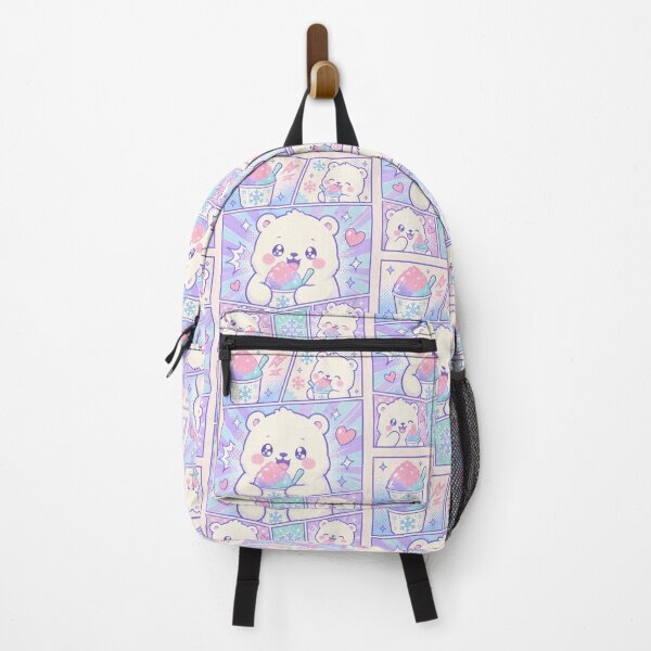 Item preview, Kawaii Polar Bear Snow Cone Comic Panels designed and sold by Magmashup.