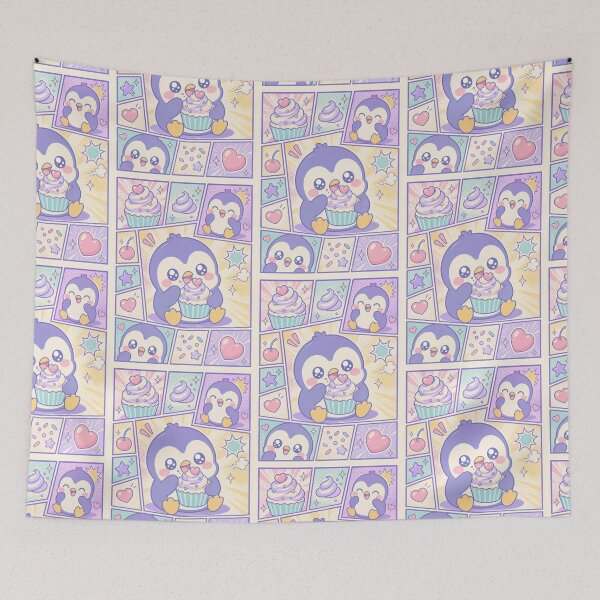 Item preview, Kawaii Baby Penguin Cupcake designed and sold by Gift Phrase Studio.