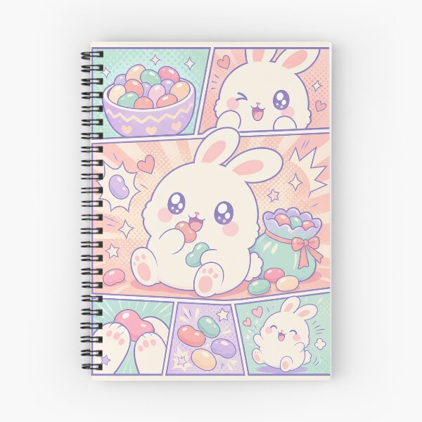 Item preview, Kawaii White Bunny Jelly Beans  designed and sold by Gift Phrase Studio.