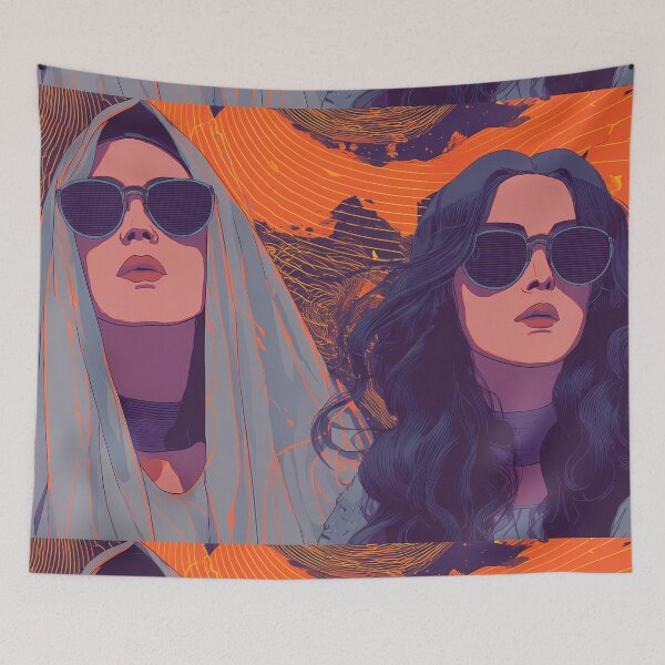 Item preview, Sisters of the Orange Hour designed and sold by wyntera.