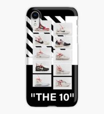 "The 10:" Off-White - T-Shirts and Stuff iPhone XR Case