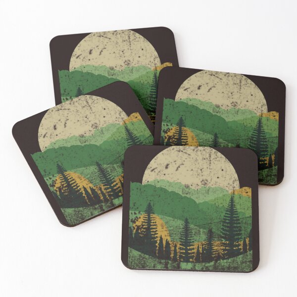 Item preview, Scenic Nature Trees Outdoors aged worn  designed and sold by BlueLineLAX.