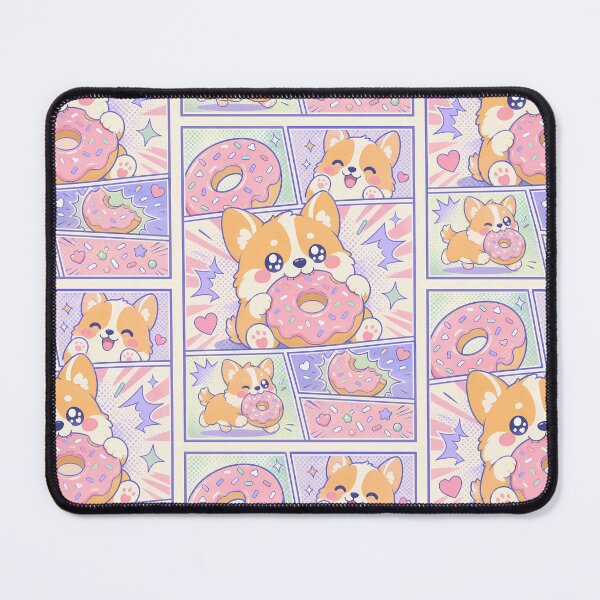 Item preview, Kawaii Corgi Donut designed and sold by Gift Phrase Studio.