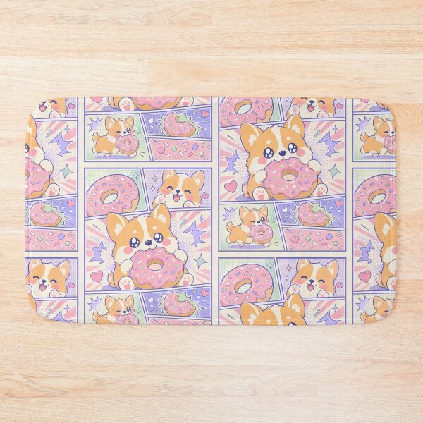 Item preview, Kawaii Corgi Donut designed and sold by Gift Phrase Studio.