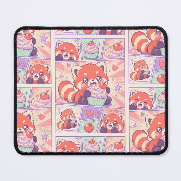 Item preview, Kawaii Red Panda Cupcake designed and sold by Gift Phrase Studio.