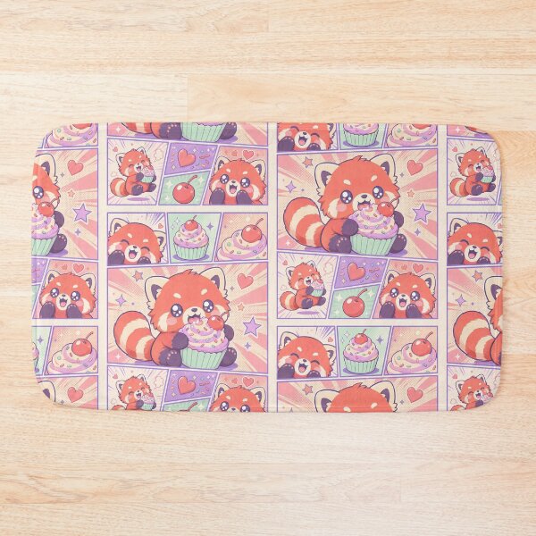 Item preview, Kawaii Red Panda Cupcake designed and sold by Gift Phrase Studio.