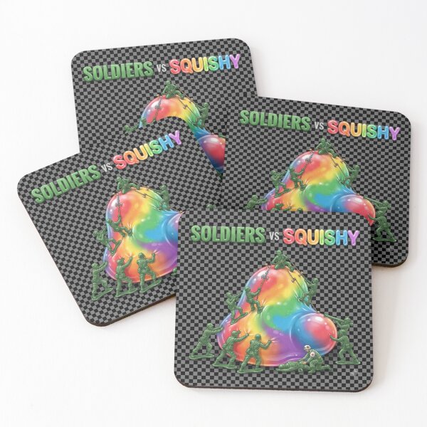Item preview, Soldiers vs Squishy – Rainbow Blob Battle designed and sold by MalinStyle.