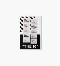 "The 10:" Off-White - T-Shirts and Stuff Art Board