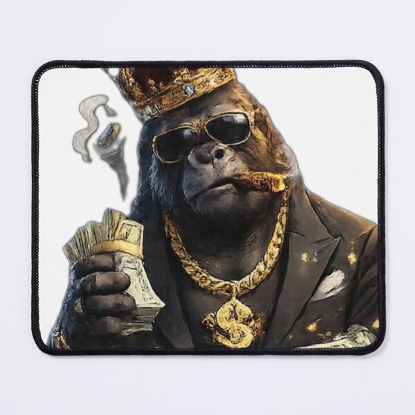 Item preview, King Gorilla Money Boss designed and sold by DailyDoodlesBySumbul.