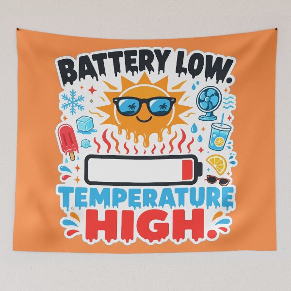 Item preview, Battery Low Temperature High designed and sold by xmoudx.