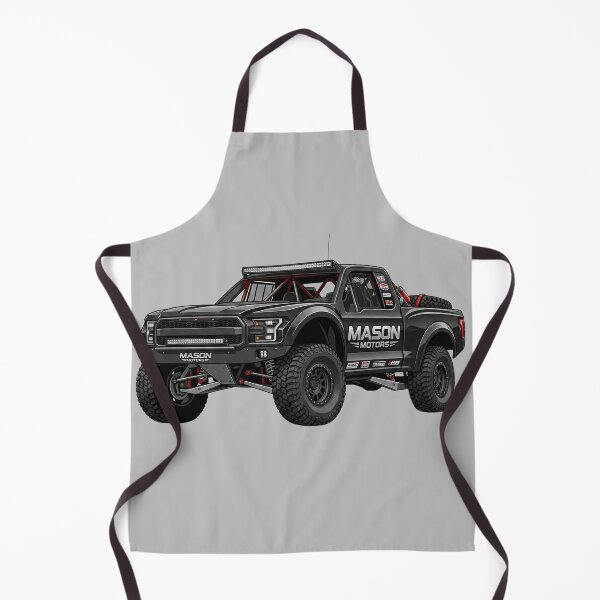 Item preview, Mason Motors Trophy Truck Custom Black Desert Race Pickup Illustration designed and sold by Motorline44.