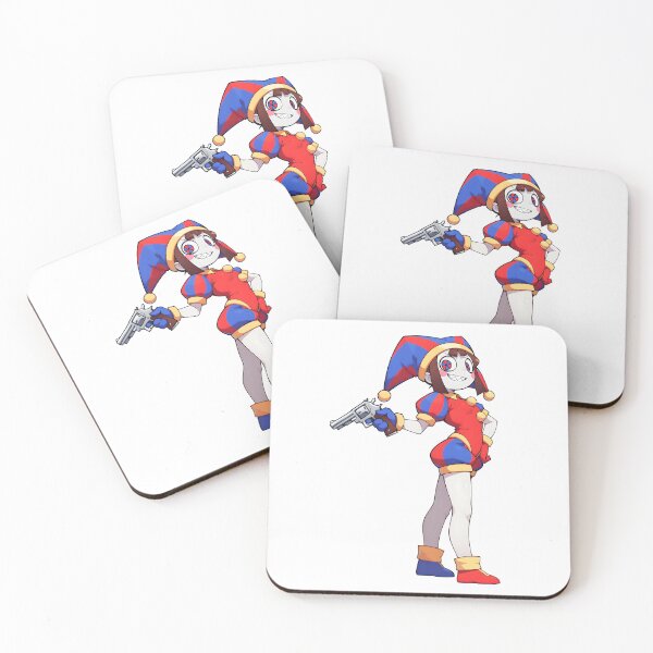 Item preview, Pomni - The Amazing Digital Circus (They All Get Guns) designed and sold by CrasHthe2nd.