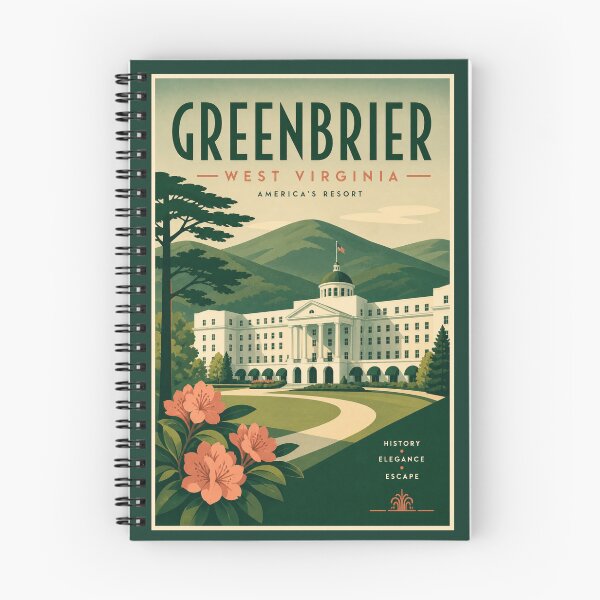 Item preview, Greenbrier West Virginia Vintage Mountain Resort Travel Design designed and sold by Eclipse 3699.