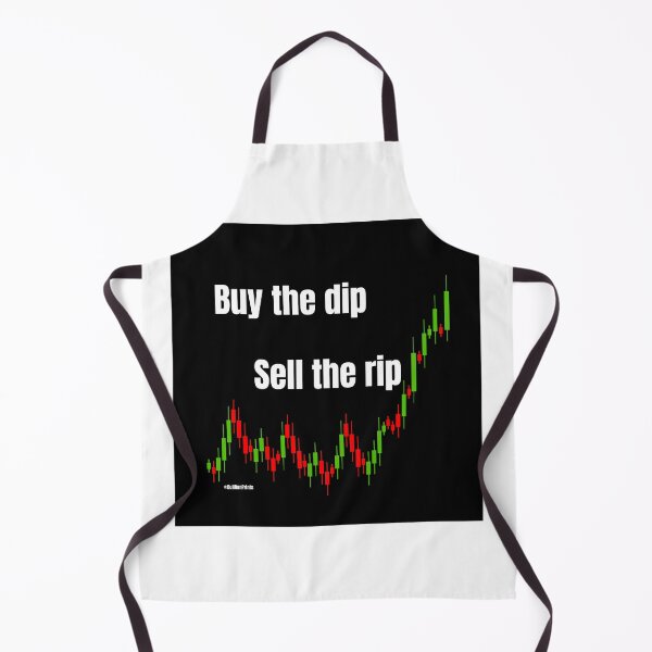 Item preview, Buy the Dip Sell the Rip Day Trading Candlestick Chart designed and sold by Bullrunprints.