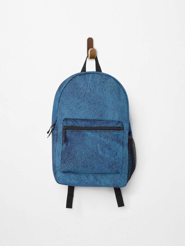 Thumbnail 1 of 3, Backpack, Metallic Blue Abstract Design designed and sold by ZedColors.