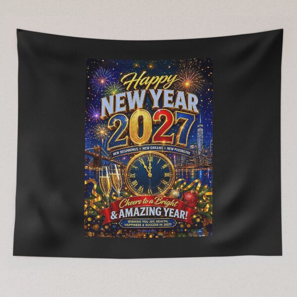 Item preview, Happy New Year 2027 Celebration designed and sold by DBM Photo Art 1.