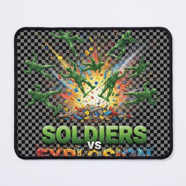 Item preview, Soldiers vs Explosion – Action Blast Scene designed and sold by MalinStyle.