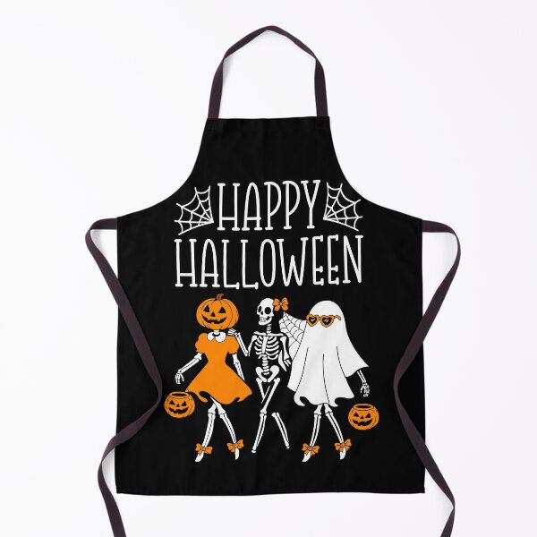 Item preview, Happy Halloween Cute Girls Trick or Treat designed and sold by The Retromotel.