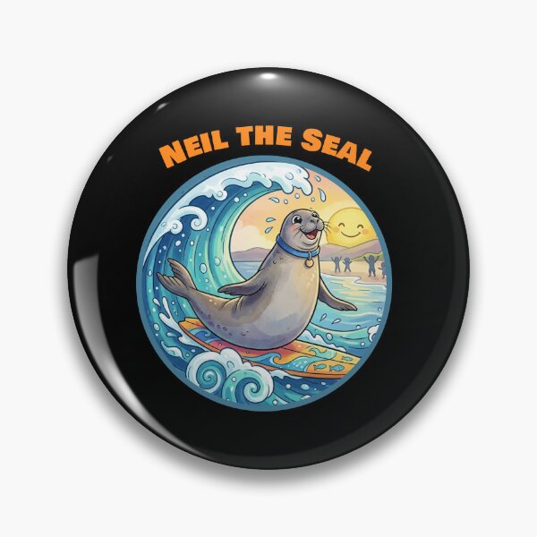 Item preview, Neil the Seal designed and sold by SaltCraft.