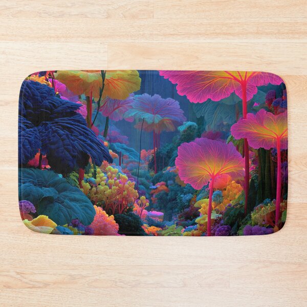 Item preview, Psychedelic tropical rainforest designed and sold by dcrc.