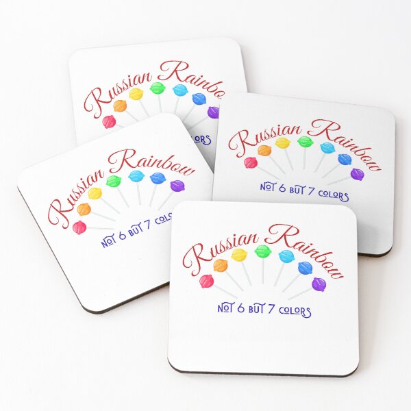 Item preview, Russian Rainbow Shirt. 7 Colors in a Rainbow. Not 6 But 7 Colors. designed and sold by ShrimpAndGrits.