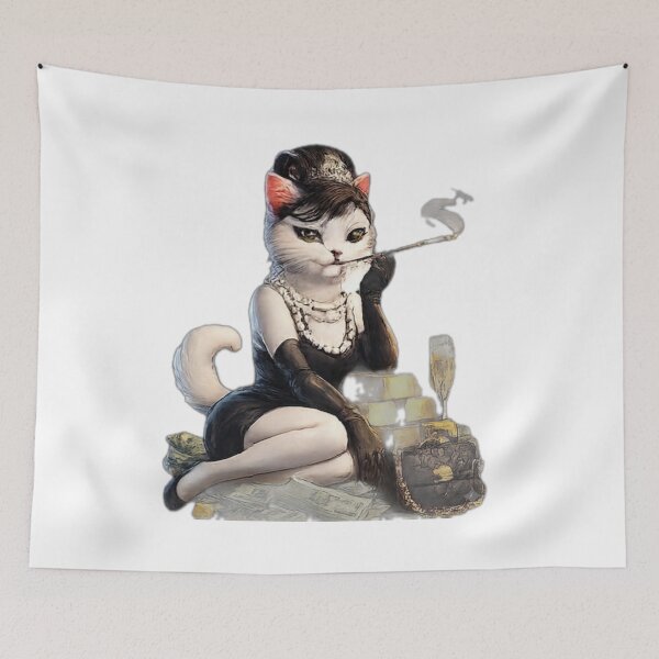 Item preview, Vintage Mafia Cat designed and sold by DailyDoodlesBySumbul.