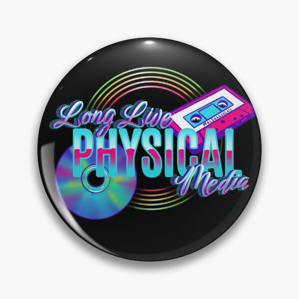 Item preview, Long Live Physical Media designed and sold by MalDragonLady.