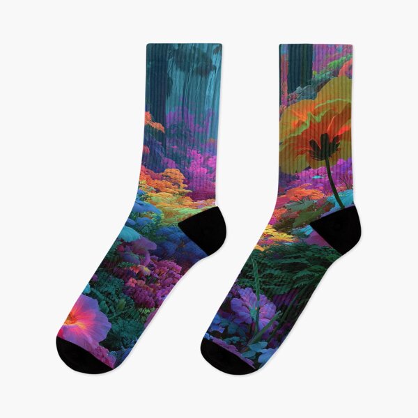 Item preview, Psychedelic tropical rainforest designed and sold by dcrc.