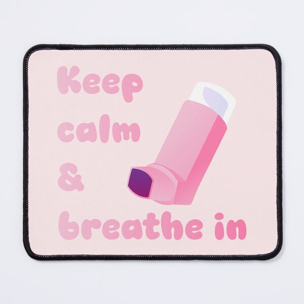 Item preview, Keep calm and breathe in (pink) designed and sold by HartWay Studio.