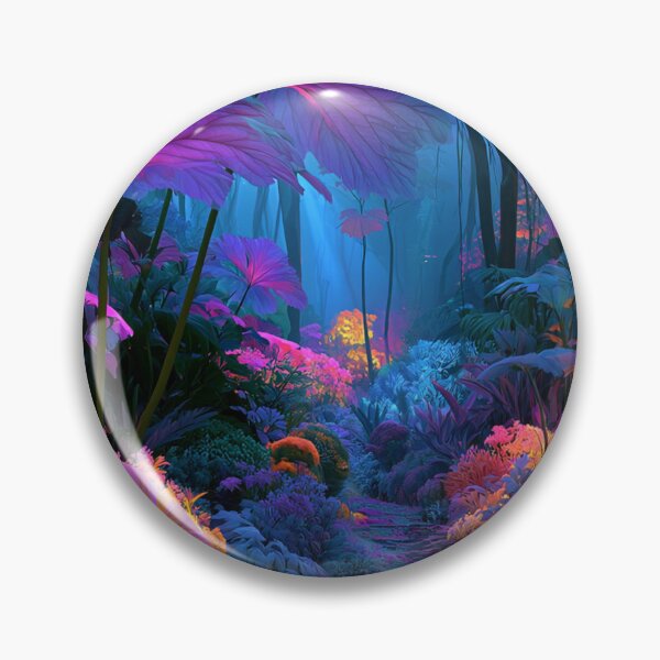 Item preview, Psychedelic tropical rainforest designed and sold by dcrc.